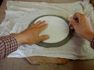 陶芸　たたら作りの方法（その５）
