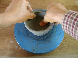 作陶技法　てびねり